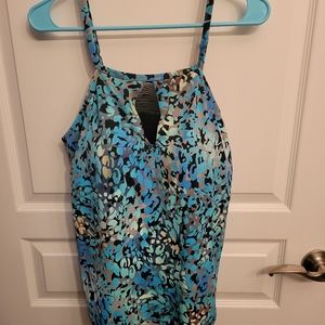 St. John's Bay Bathing suit top- 16W